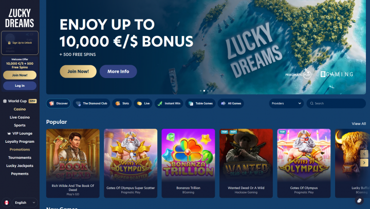Lucky Dreams Casino 1