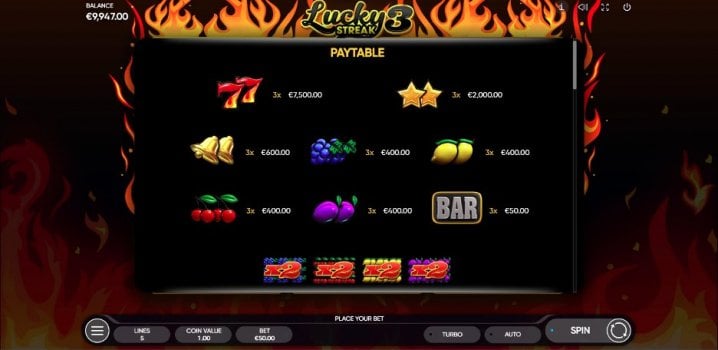 Lucky Streak 3 2