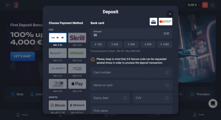 Lucky Hunter Casino 16