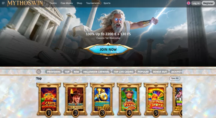MythosWin Casino 1