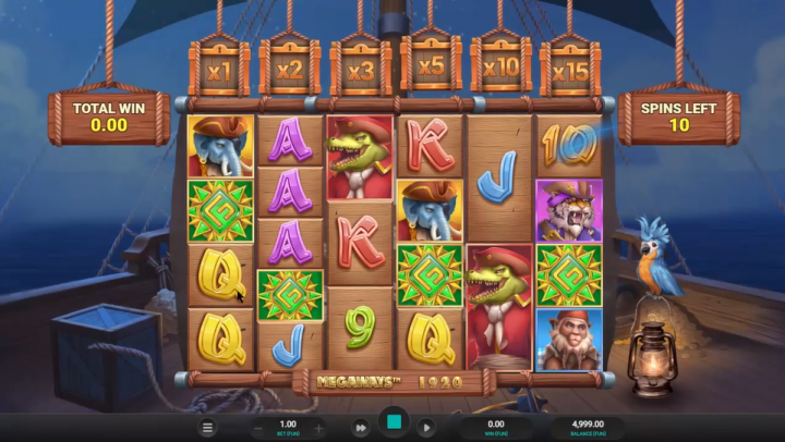 Wild Buccaneers Megaways 15