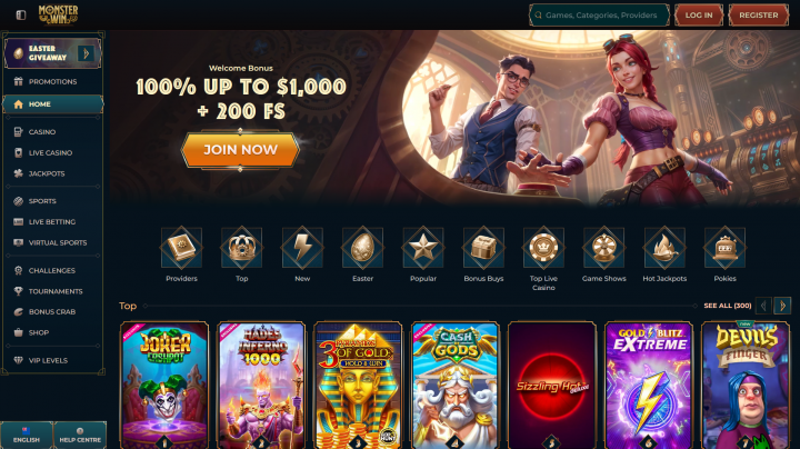MonsterWin Casino 1