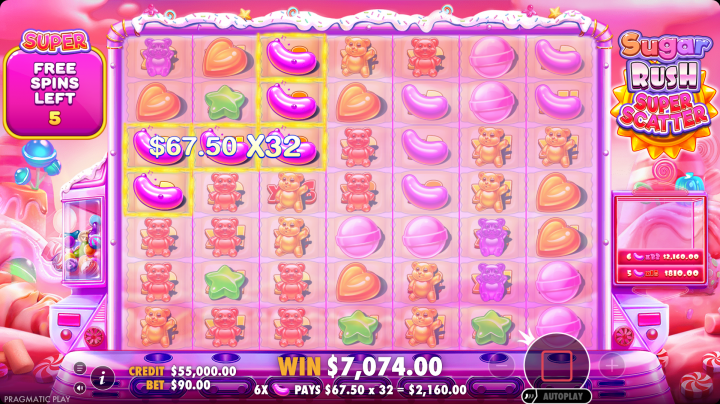 Sugar Rush Super Scatter 6