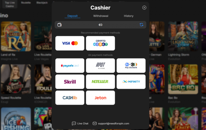 NeedForSpin Casino 13
