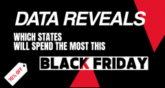 Data reveals which states will spend the most this Black Friday - Californians take the lead