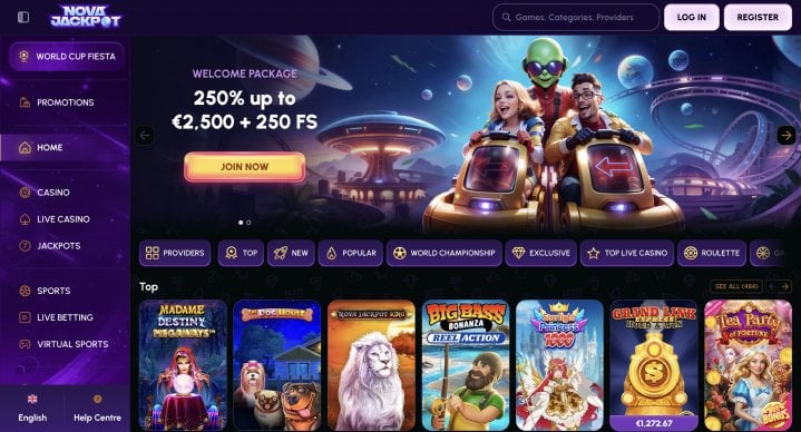 NovaJackpot Casino 1