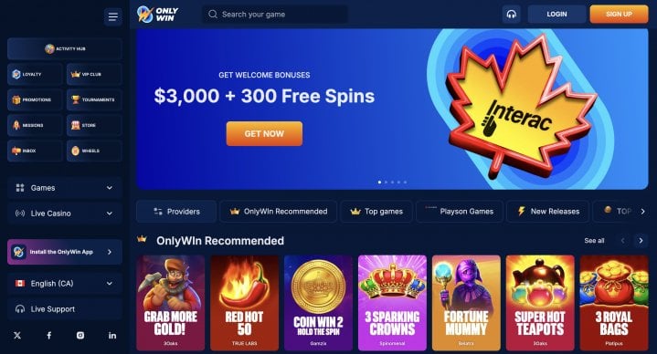 OnlyWin Casino 1
