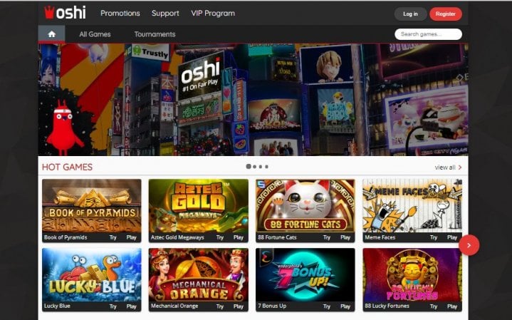 Oshi Casino 1