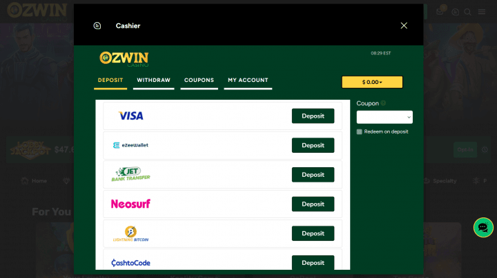 Ozwin Casino 5