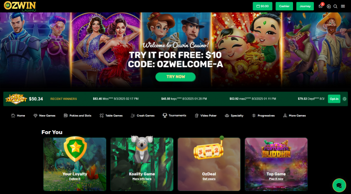 Ozwin Casino 1