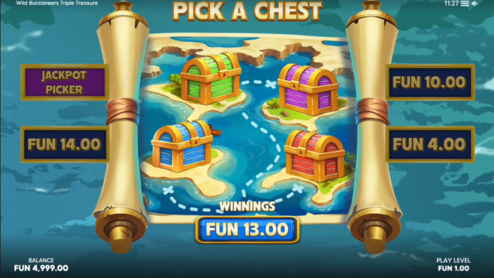 Wild Buccaneers Triple Treasure 12