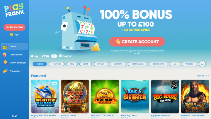 PlayFrank Casino 1