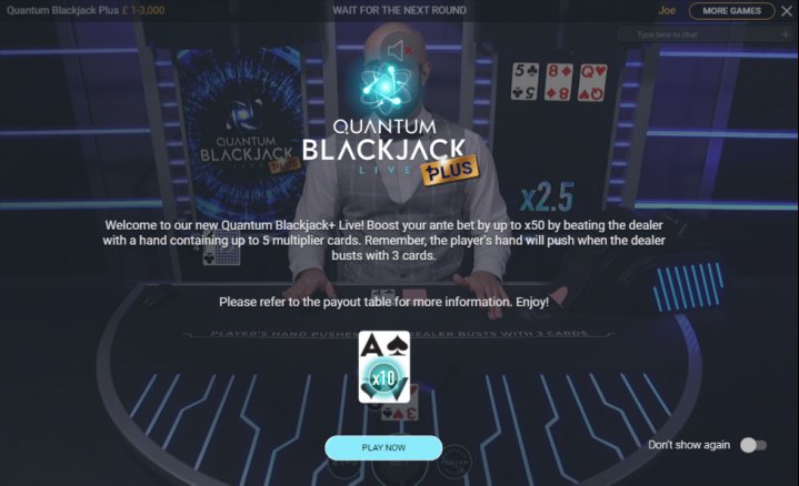 Quantum Blackjack Plus 2