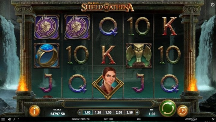 Rich Wilde and the Shield of Athena Slot Machine
