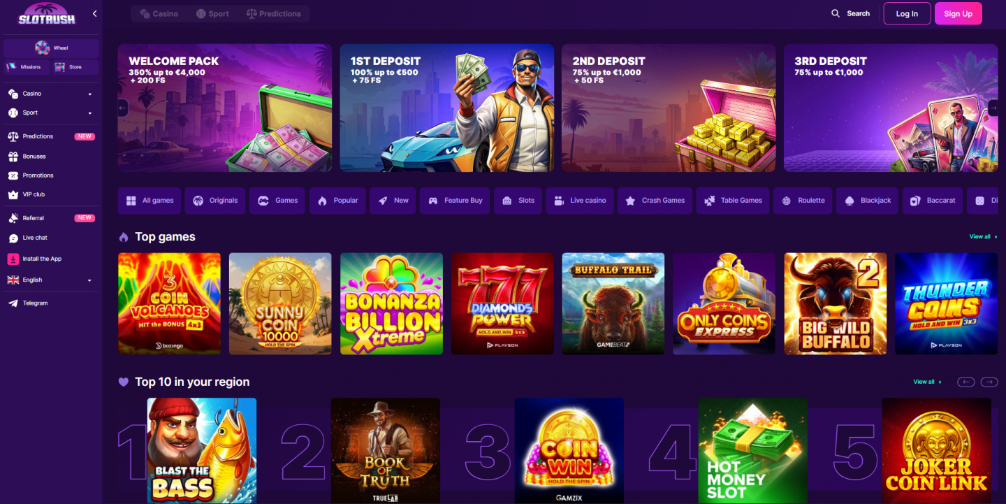 SlotRush Casino 1