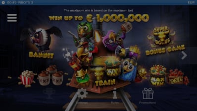 Pirots 3 Slot Preview