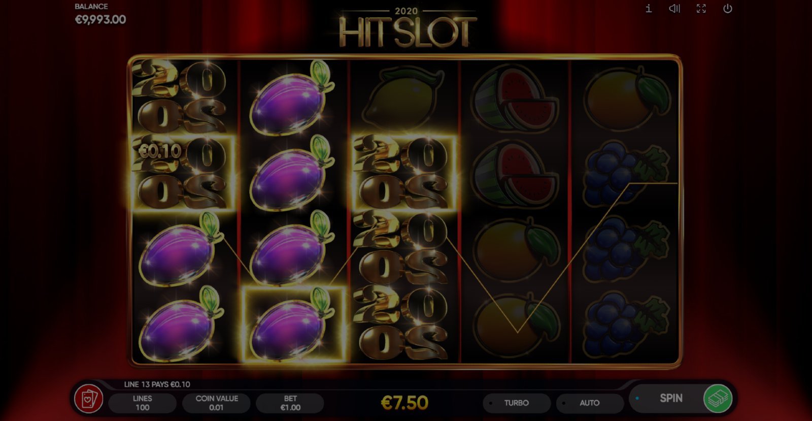 2020 Hit Slot demo