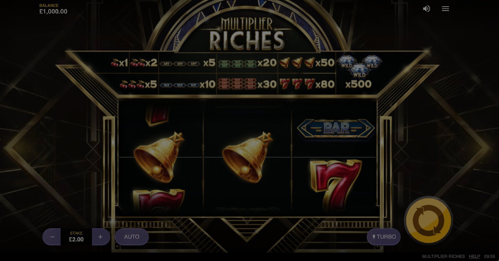 Multiplier Riches demo