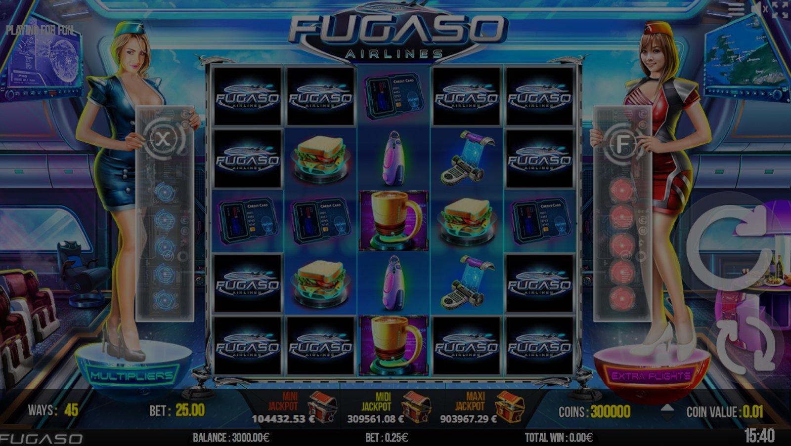 Fugaso Airlines demo