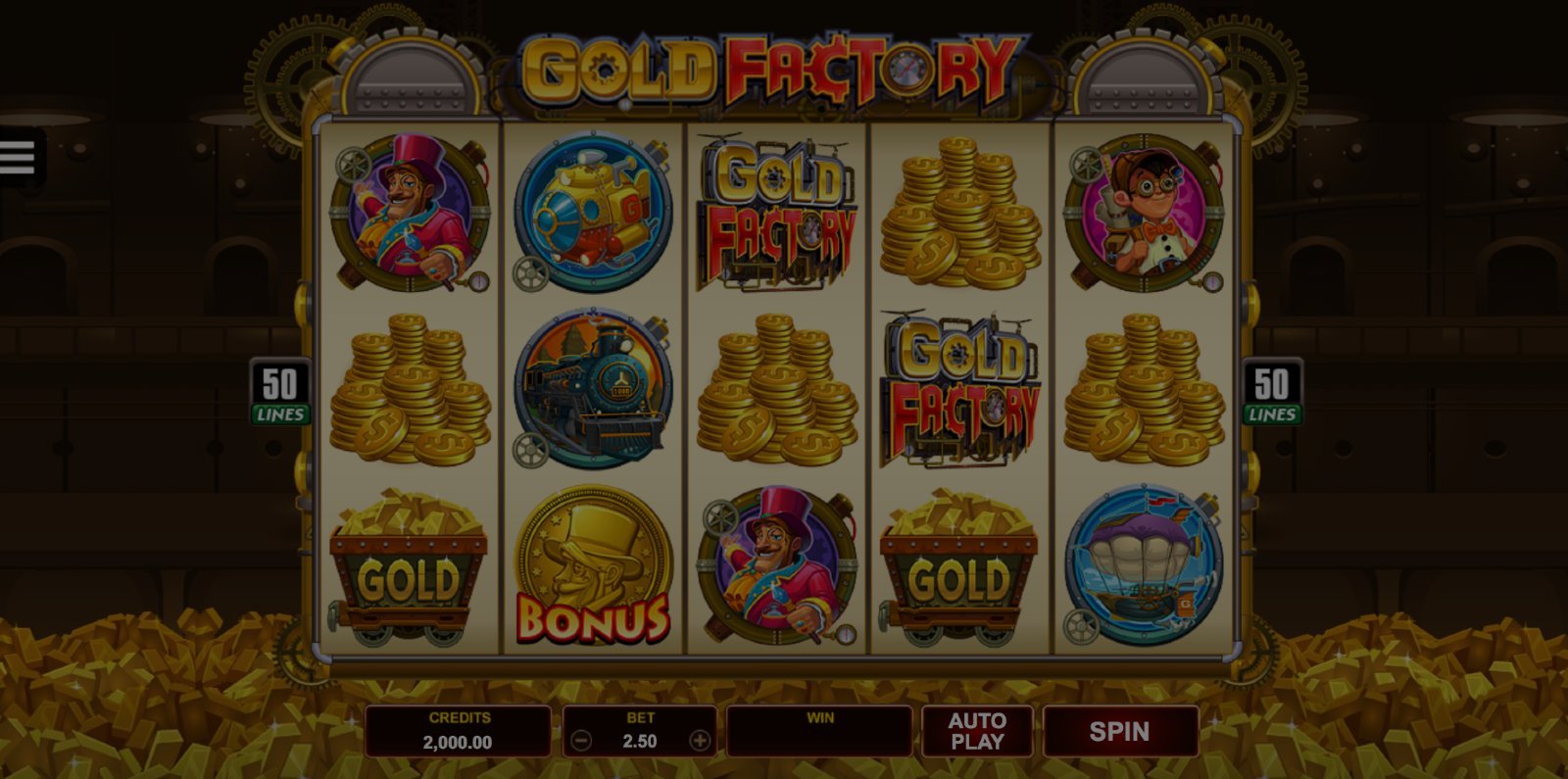 Gold Factory demo