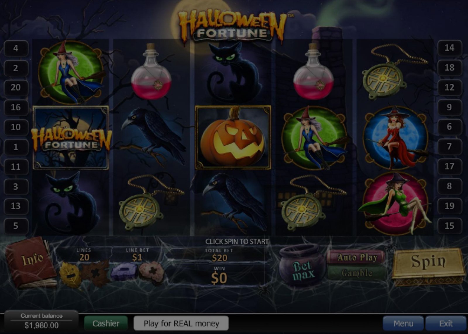 Halloween Fortune demo