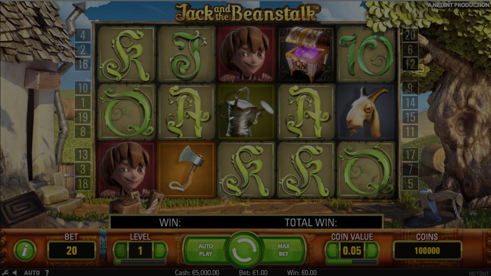 Jack and the Beanstalk demo