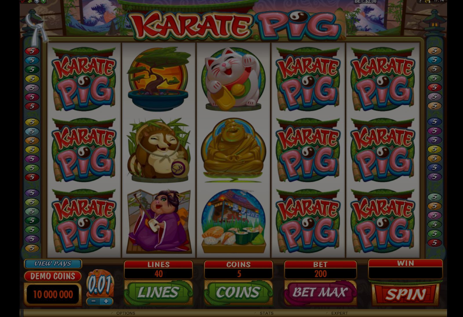 Karate Pig demo