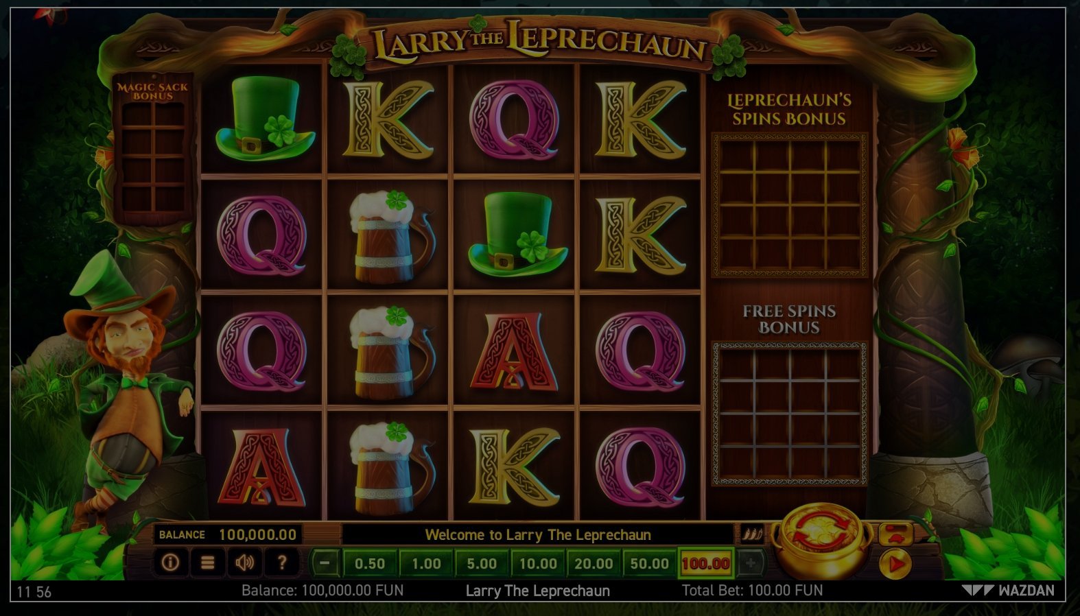 Larry the Leprechaun demo