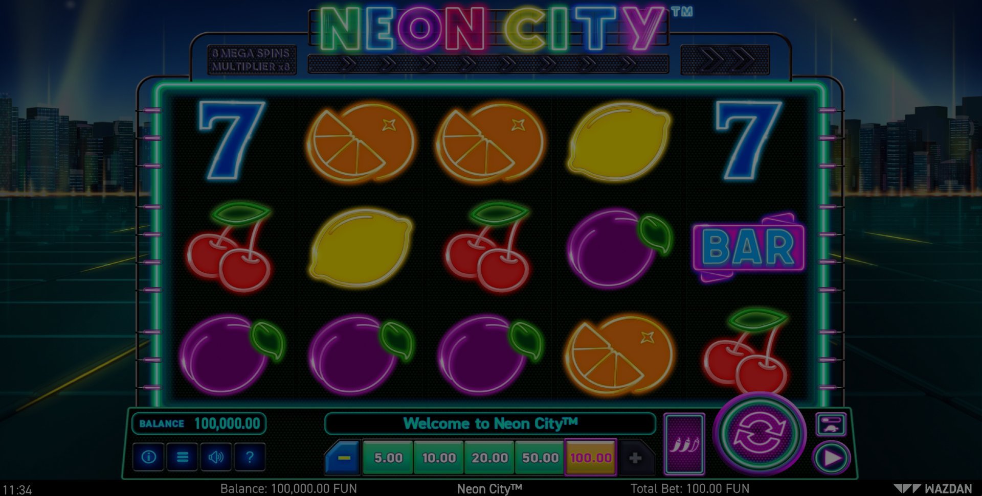 Neon City demo