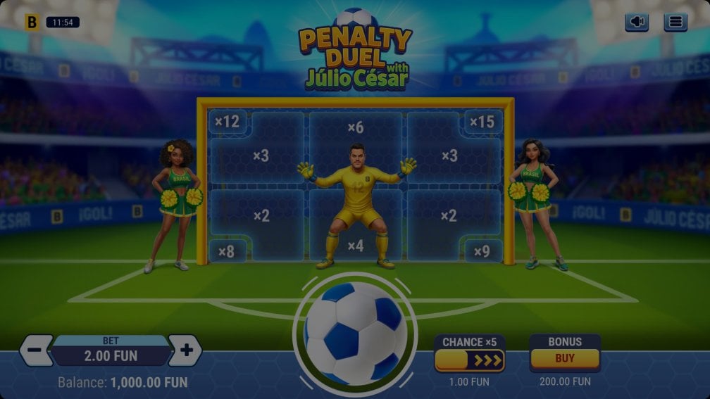 Penalty Duel with Júlio César demo