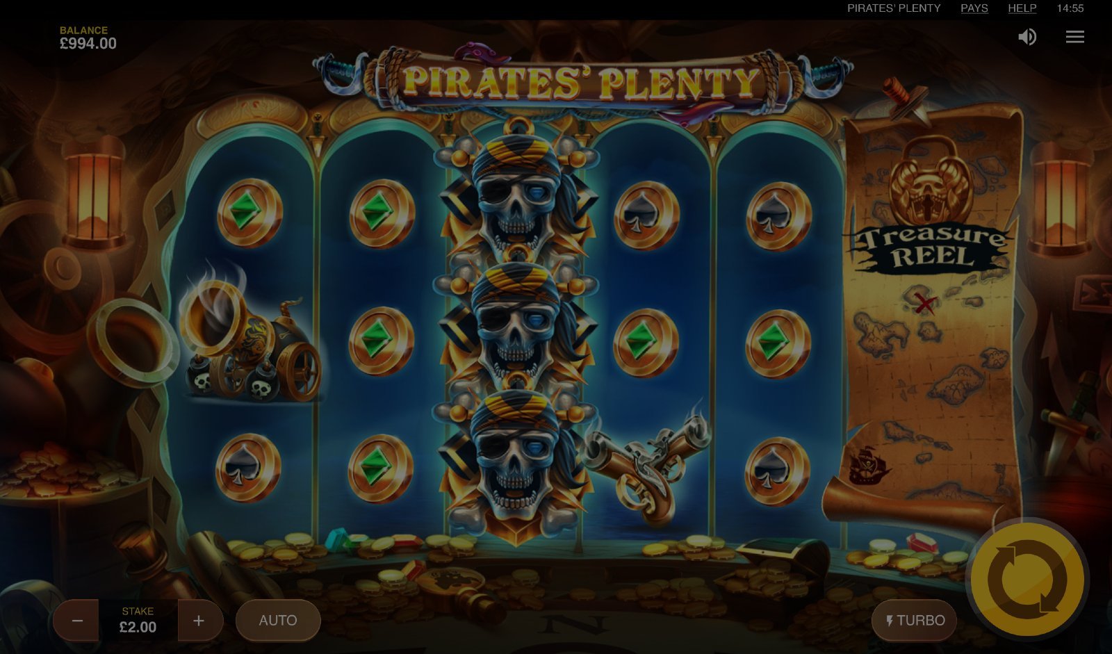 Pirates’ Plenty The Sunken Treasure demo