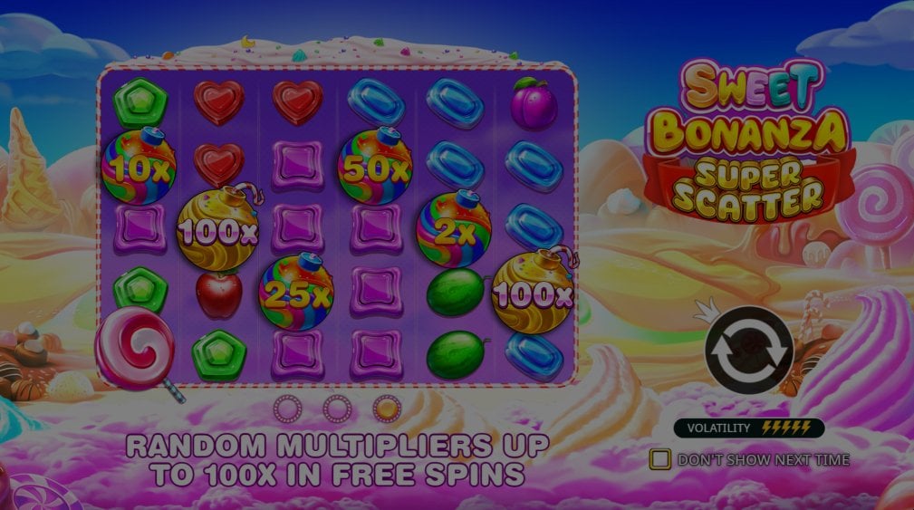 Sweet Bonanza Super Scatter demo
