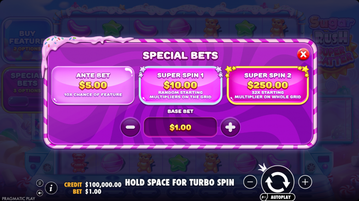 Sugar Rush Super Scatter 7