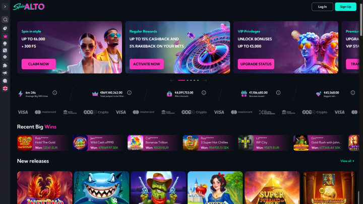 SpinAlto Casino 1