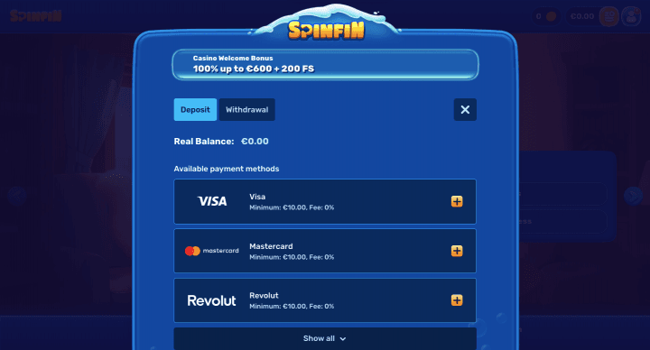 Spinfin Casino 9