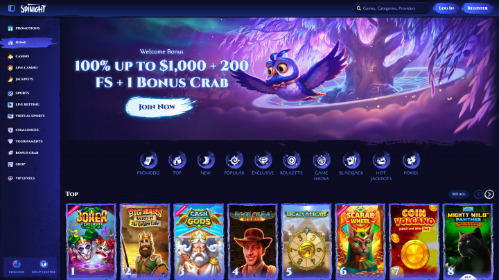 Spinight Casino 1