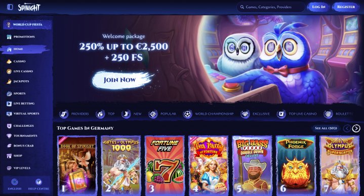 Spinight Casino 1