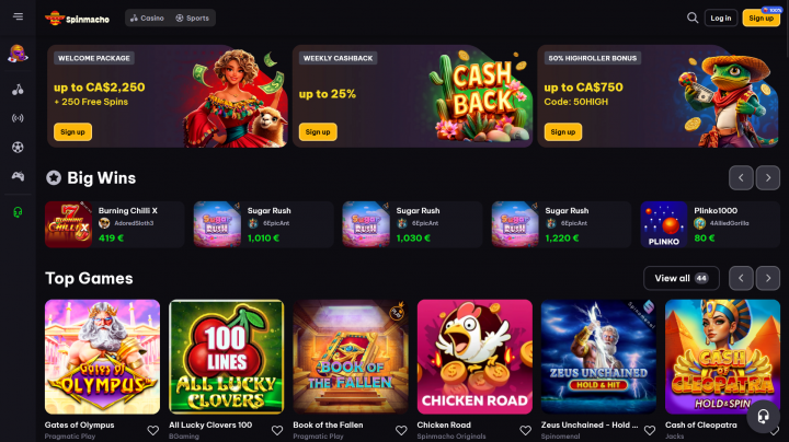 Spinmacho Casino 1
