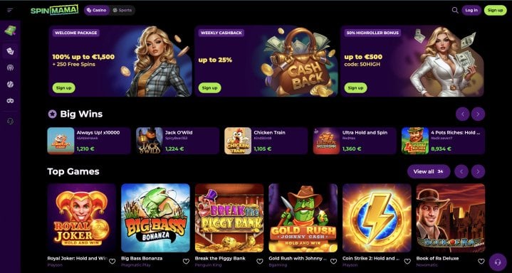 SpinMama Casino 1