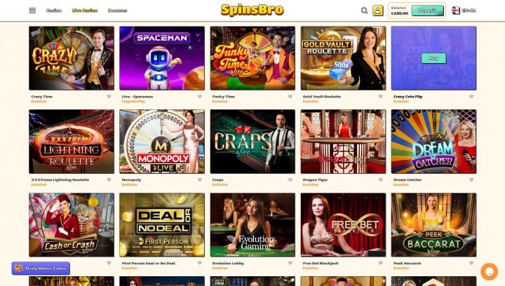 SpinsBro Casino 11