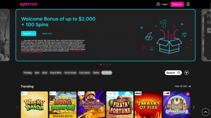 SpinYoo Casino Canada 1