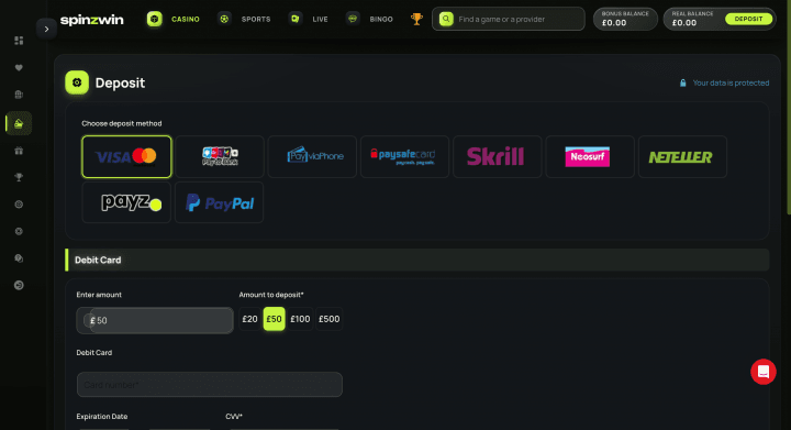 SpinzWin Casino 15