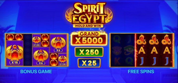 Spirit of Egypt: Hold and Win 2