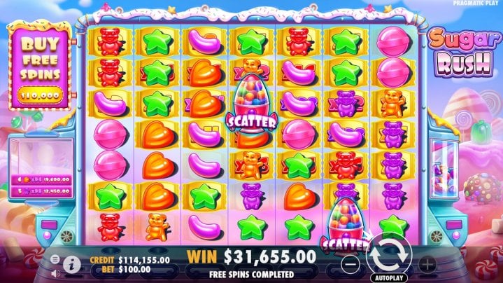 Sugar Rush Slot Game | Demo Play & Free Spins