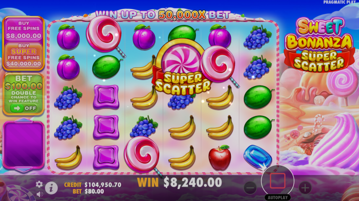 Sweet Bonanza Super Scatter 13