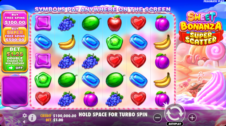 Sweet Bonanza Super Scatter 1
