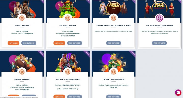 TonyBet Casino 2