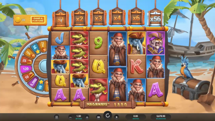 Wild Buccaneers Megaways 14