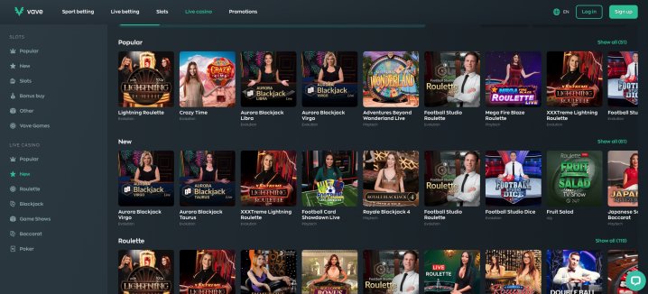 Vave Casino 4
