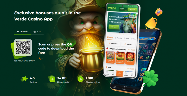 De beste deals bij Verde Casino voor Belgische spelers